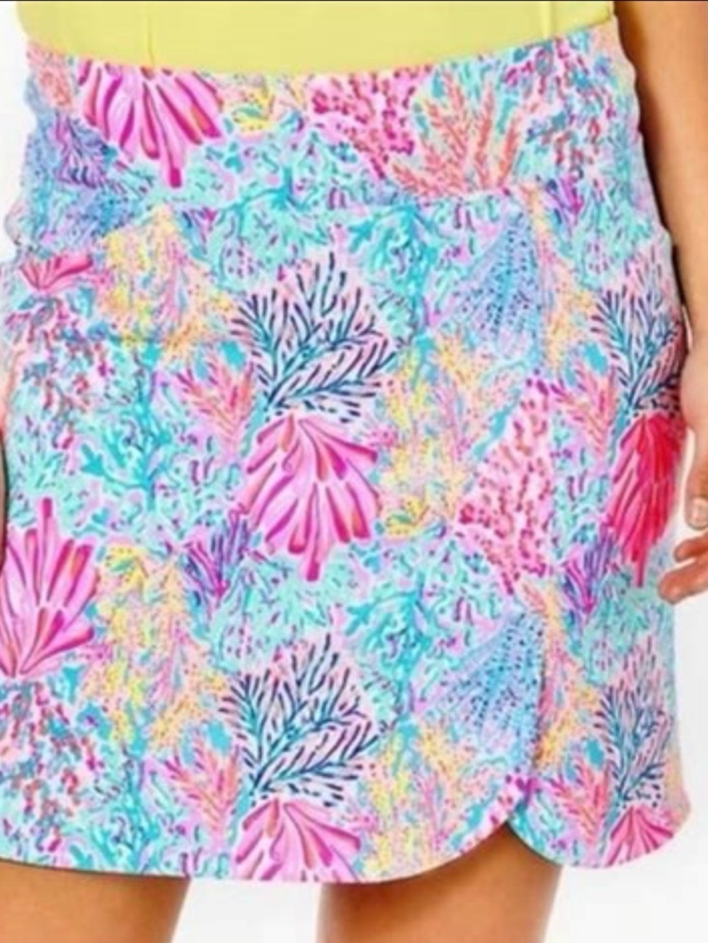 Lilly Pulitzer Monica Skort Multi Splashdance Size 6 EUC - Picture 7 of 8